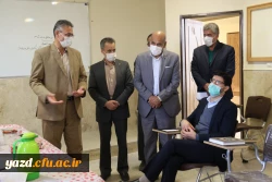 بازدید جناب آقای قدیم خانی نماینده وزارت آموزش و پرورش از فرآیند مصاحبه پذیرفته شدگان آزمون استخدامی سال 1399 6