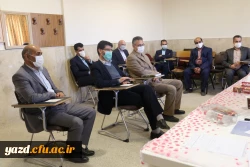 بازدید جناب آقای قدیم خانی نماینده وزارت آموزش و پرورش از فرآیند مصاحبه پذیرفته شدگان آزمون استخدامی سال 1399 7