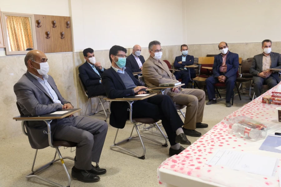 بازدید جناب آقای قدیم خانی نماینده وزارت آموزش و پرورش از فرآیند مصاحبه پذیرفته شدگان آزمون استخدامی سال 1399 7