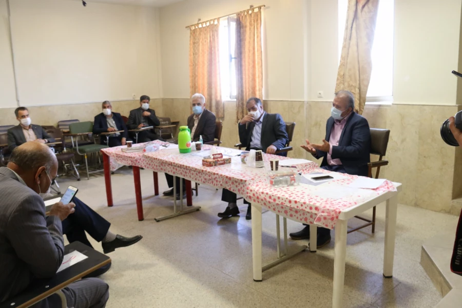 بازدید جناب آقای قدیم خانی نماینده وزارت آموزش و پرورش از فرآیند مصاحبه پذیرفته شدگان آزمون استخدامی سال 1399 8