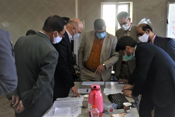 بازدید جناب آقای قدیم خانی نماینده وزارت آموزش و پرورش از فرآیند مصاحبه پذیرفته شدگان آزمون استخدامی سال 1399 10