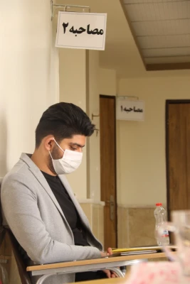 بازدید جناب آقای قدیم خانی نماینده وزارت آموزش و پرورش از فرآیند مصاحبه پذیرفته شدگان آزمون استخدامی سال 1399 11