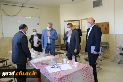بازدید مدیر کل آموزش و پرورش استان یزد از روند مصاحبه پذیرفته شدگان آزمون استخدامی
 3