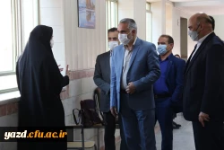 بازدید مدیر کل آموزش و پرورش استان یزد از روند مصاحبه پذیرفته شدگان آزمون استخدامی
 7