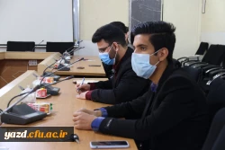 نشست اعضای شورای صنفی پردیس های دانشگاه فرهنگیان یزد با مدیر استان 6