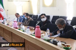 جلسه طرح ابتکاری توانمندسازی دانشجویان شاهد و ایثارگر دانشگاه های استان یزد 4