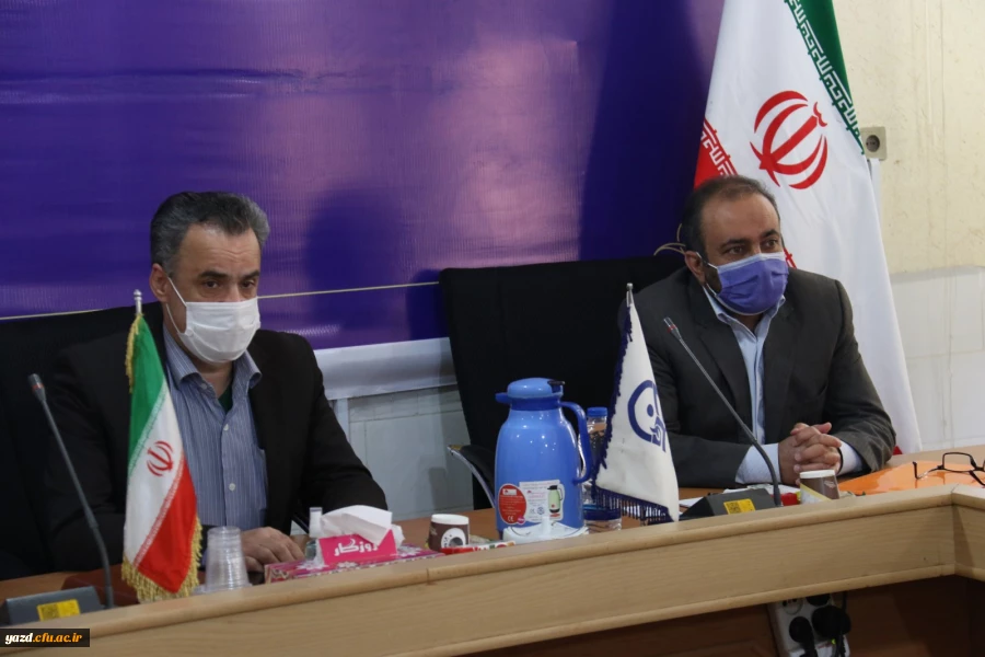 جلسه طرح ابتکاری توانمندسازی دانشجویان شاهد و ایثارگر دانشگاه های استان یزد 5