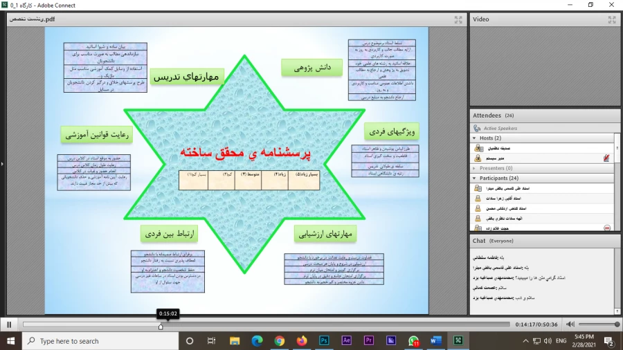 نشست علمی - تخصصی با عنوان ویژگی های یک استاد خوب از دیدگاه دانشجومعلمان دانشگاه فرهنگیان 3