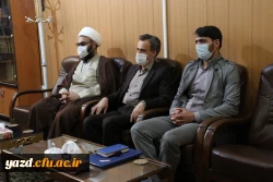 تقدیر استاندار یزد از سرپرست دانشگاه فرهنگیان استان 4