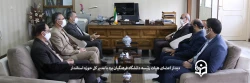 دیدار اعضای هیات رئیسه دانشگاه فرهنگیان یزد با مدیر کل حوزه استاندار 2