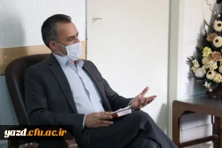 دیدار اعضای هیات رئیسه دانشگاه فرهنگیان یزد با نماینده محترم ولی فقیه و امام جمعه استان 6