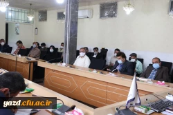 نشست صمیمانه مسئولان دانشگاه با کارکنان 6