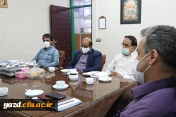 نشست شورای ارتقا سلامت کارکنان پردیس شهیدان پاک نژاد یزد 4