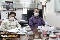 نشست شورای ارتقا سلامت کارکنان پردیس شهیدان پاک نژاد یزد 5