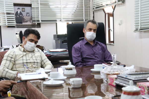 نشست شورای ارتقا سلامت کارکنان پردیس شهیدان پاک نژاد یزد 5