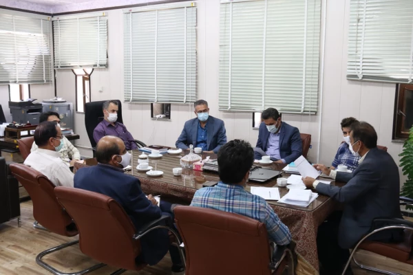 نشست شورای ارتقا سلامت کارکنان پردیس شهیدان پاک نژاد یزد 6