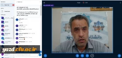 نشست مجازی مدیر امور پردیس های دانشگاه فرهنگیان یزد با دبیران تشکل ها، کانون ها و انجمن های پردیس شهیدان پاک نژاد 3