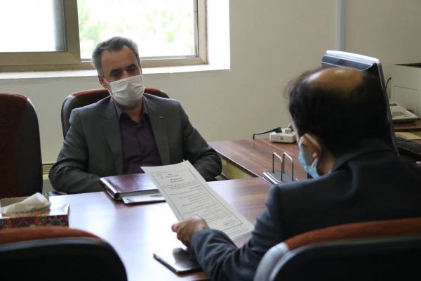 دیدار سرپرست دانشگاه فرهنگیان استان با معاون آموزشی و تحصیلات تکمیلی دانشگاه یزد 3