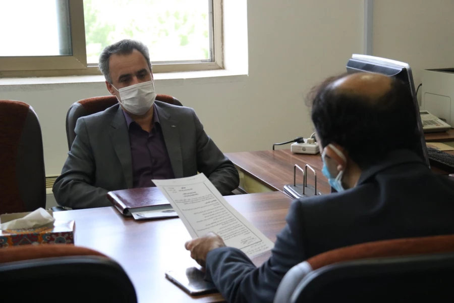 دیدار سرپرست دانشگاه فرهنگیان استان با معاون آموزشی و تحصیلات تکمیلی دانشگاه یزد 3