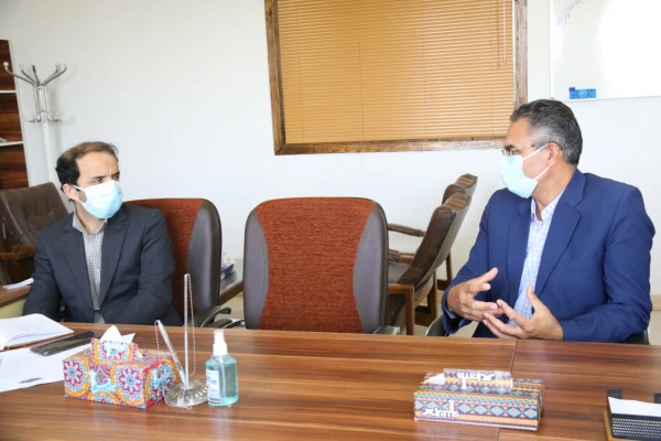 دیدار سرپرست دانشگاه فرهنگیان استان با معاون آموزشی و تحصیلات تکمیلی دانشگاه یزد 4