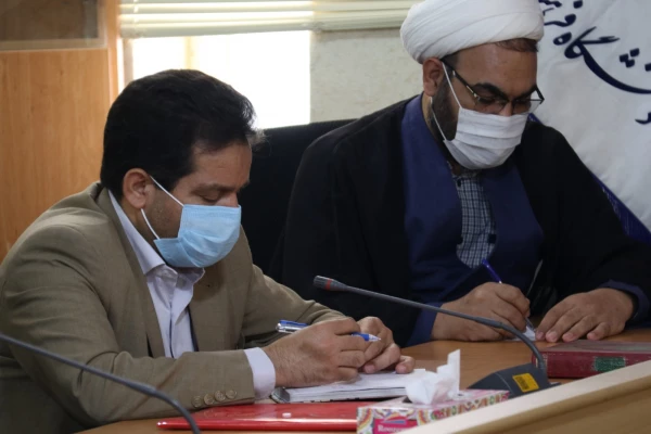 نشست صمیمی نماینده محترم شهرستان های مهریز، بافق، بهاباد، خاتم و ابرکوه در مجلس شورای اسلامی با مسئولان دانشگاه فرهنگیان یزد 4