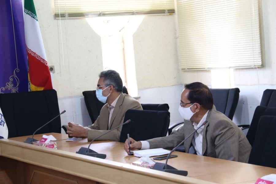 نشست صمیمی نماینده محترم شهرستان های مهریز، بافق، بهاباد، خاتم و ابرکوه در مجلس شورای اسلامی با مسئولان دانشگاه فرهنگیان یزد 7