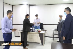 تقدیر از کارکنان حوزه آموزش پردیس های دانشگاه فرهنگیان یزد در دهه سرآمدی آموزش 14