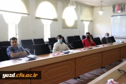 اولین جلسه هماهنگی به منظور آماده سازی فضاهای دانشگاهی پردیس حضرت فاطمه الزهراء(س) یزد 3