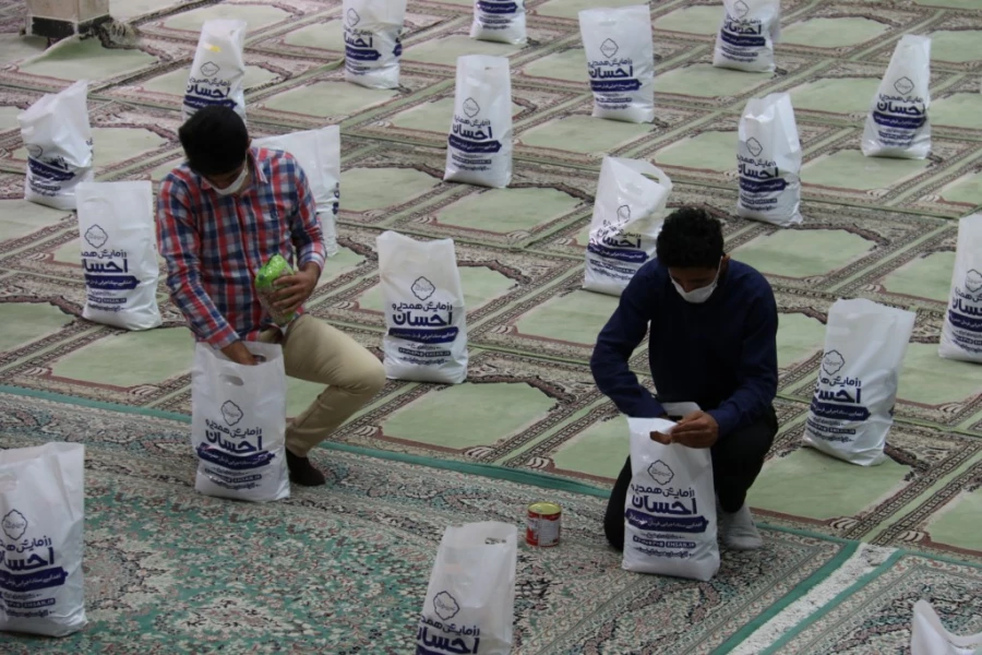 برگزاری رزمایش مواسات و همدلی  7