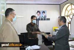 تجلیل از مسئولان روابط عمومی پردیس های استانی دانشگاه فرهنگیان یزد 3