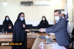 تجلیل از مسئولان روابط عمومی پردیس های استانی دانشگاه فرهنگیان یزد 6
