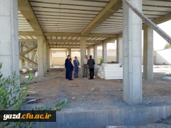 بازدید از پروژه در حال ساخت سرای دانشجویی پردیس حضرت فاطمه الزهراء(س) 2