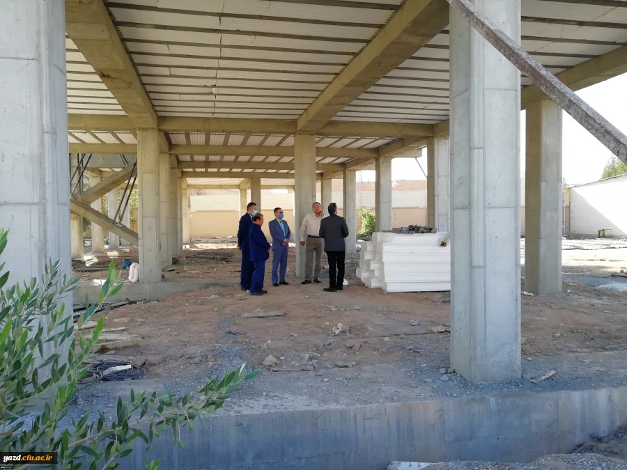 بازدید از پروژه در حال ساخت سرای دانشجویی پردیس حضرت فاطمه الزهراء(س) 2