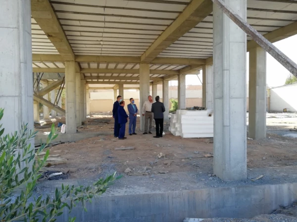 بازدید از پروژه در حال ساخت سرای دانشجویی پردیس حضرت فاطمه الزهراء(س) 2