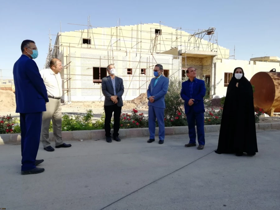 بازدید از پروژه در حال ساخت سرای دانشجویی پردیس حضرت فاطمه الزهراء(س) 3