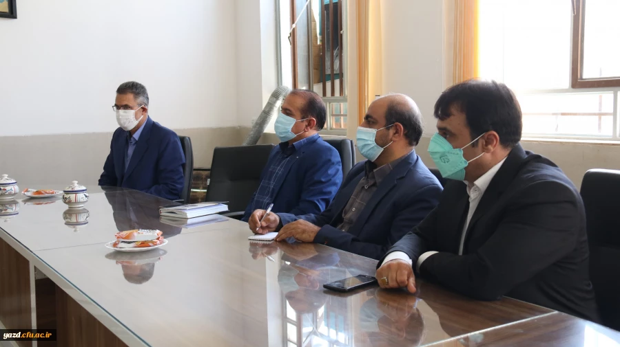 دیدار هیات رئیسه دانشگاه فرهنگیان یزد با نماینده مردم تفت و میبد در مجلس شورای اسلامی
 3