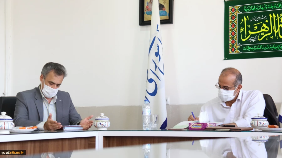 دیدار هیات رئیسه دانشگاه فرهنگیان یزد با نماینده مردم تفت و میبد در مجلس شورای اسلامی
 3