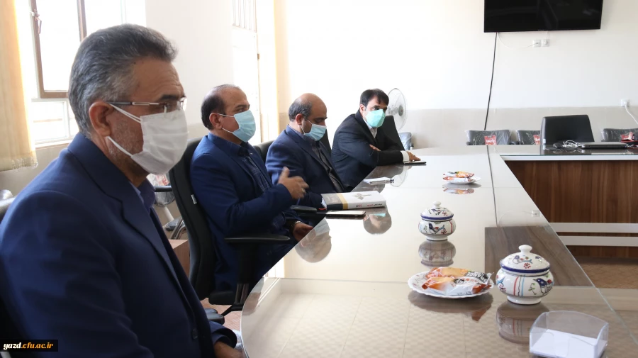 دیدار هیات رئیسه دانشگاه فرهنگیان یزد با نماینده مردم تفت و میبد در مجلس شورای اسلامی
 4