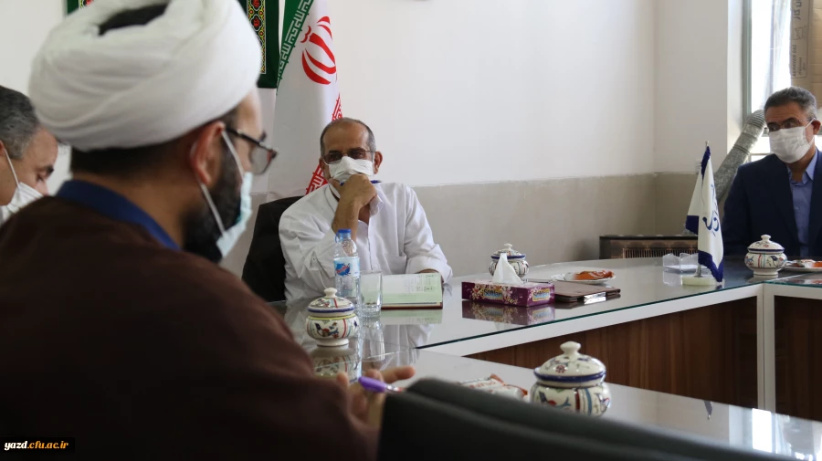 دیدار هیات رئیسه دانشگاه فرهنگیان یزد با نماینده مردم تفت و میبد در مجلس شورای اسلامی
 5