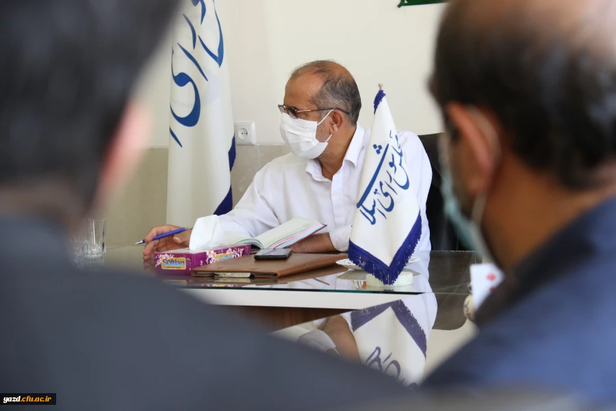 دیدار هیات رئیسه دانشگاه فرهنگیان یزد با نماینده مردم تفت و میبد در مجلس شورای اسلامی
 6