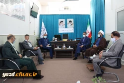 دیدار هیات رئیسه دانشگاه فرهنگیان یزد با رئیس مجمع نمایندگان استان در مجلس شورای اسلامی 
 2