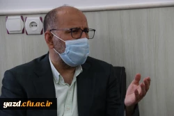 دیدار هیات رئیسه دانشگاه فرهنگیان یزد با رئیس مجمع نمایندگان استان در مجلس شورای اسلامی 
 6