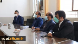 دیدار هیات رئیسه دانشگاه فرهنگیان یزد با نماینده مردم تفت و میبد در مجلس شورای اسلامی
 2