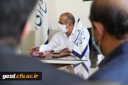 دیدار هیات رئیسه دانشگاه فرهنگیان یزد با نماینده مردم تفت و میبد در مجلس شورای اسلامی
 5