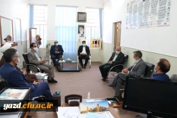 دیدار هیات رئیسه دانشگاه فرهنگیان یزد با رئیس مجمع نمایندگان استان در مجلس شورای اسلامی 
 3