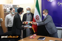  مراسم تکریم و معارفه مسئول بسیج دانشجویی دانشگاه فرهنگیان یزد 3