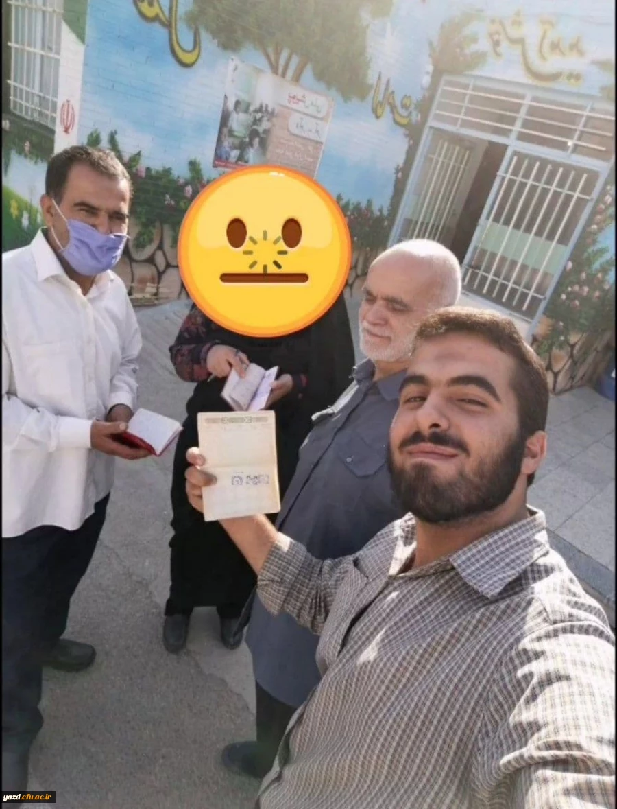 حضور دانشجومعلمان دانشگاه فرهنگیان یزد در انتخابات 1400 18