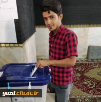 حضور دانشجومعلمان دانشگاه فرهنگیان یزد در انتخابات 1400 10