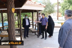 بازدید مسئولان حوزه معاونت دانشجویی دانشگاه فرهنگیان از پردیس های استان یزد 2