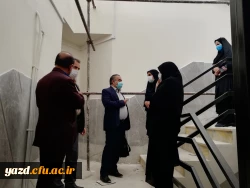 بازدید مسئولان حوزه معاونت دانشجویی دانشگاه فرهنگیان از پردیس های استان یزد 5